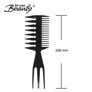 Lược chuyên nghiệp 3 trong 1: lược chải rối, lược nhuộm tóc, lược răng rộng - Product Image 6