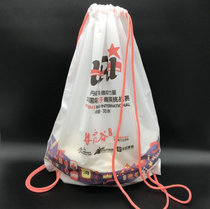 A Buon Mercato all'ingrosso Stampati Personalizzati Palestra Sport Zaino LDPE Plastica Coulisse Borse - Product Image 3