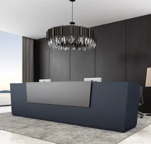 Italy luxury design Office Reception Desk Chinese famous manufacturer