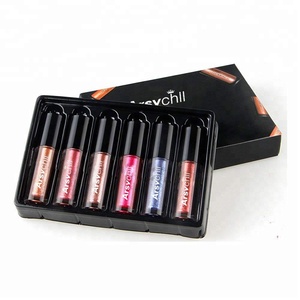 OEM Wholesale <strong>Organic</strong> Raw Materials Makeup Long Lasting Glitter <strong>Lipstick</strong> - Product Image 1