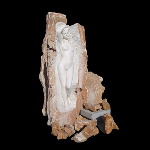 Escultura sensual natural, bela escultura de pedra do corpo - Product Image 1
