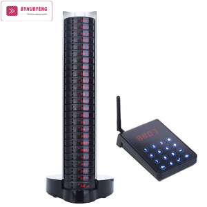 Buzzer d'appel sans fil <span class=keywords><strong>Pocsag</strong></span>, Pager Coaster, démonstration vidéo, certifié CE FCC, entièrement étanche, portée FM > 3000m, modèle CALLSYS - Product Image 3