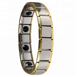 Braccialetti Magnetici Terapeutici di Lusso in Germanio a Forma di Numero, Regalo per <span class=keywords><strong>Migliori</strong></span> Amici e Anniversari Maschili - Product Image 1