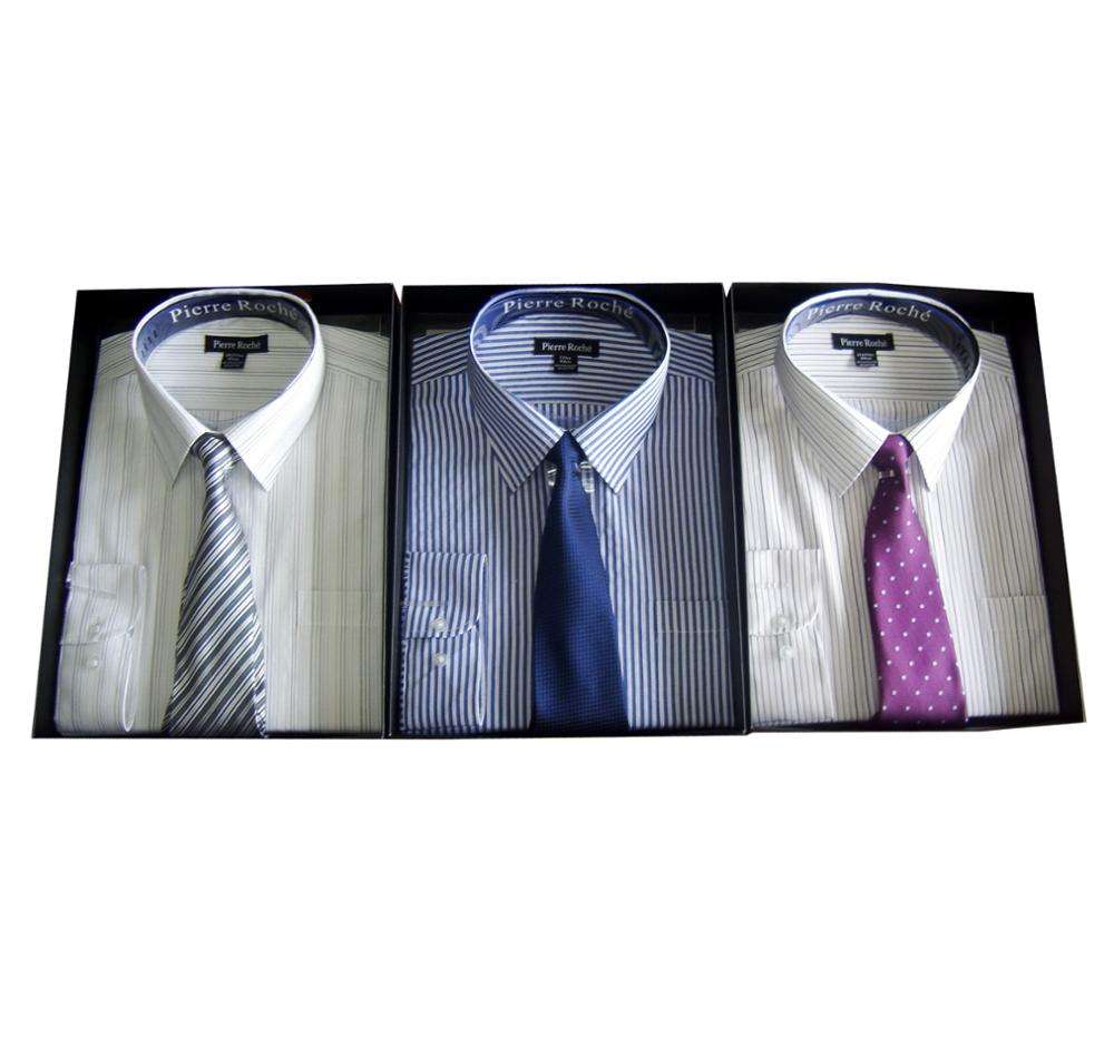 boxed shirts and ties