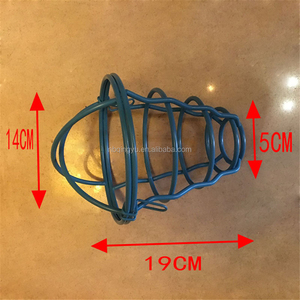 Endüstriyel İskandinav rustik eski siyah kuş kafesi gölge ampul kolye ışık için Guard - Product Image 6