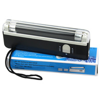 Detector de dinero 2 en 1 para tarjetas de crédito, tarjeta de identificación, tarjeta de identificación, tarjeta de crédito, tarjeta de crédito, con linterna, luz UV, detección de moneda