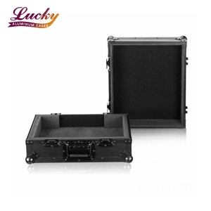 Étui de transport rigide pour les roulettes DJ technic, 5 pièces, noir, pour modèles 1200 / 1210 et autres - Product Image 2