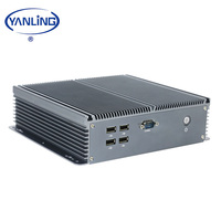 Placa Base Industrial Mini ITX Intel Integrada Sin Ventilador de Cuatro Núcleos J1900 con Soporte para RS485 y LPT