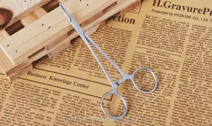 스테인레스 스틸 곡선 팁 Hemostat 잠금 클램프 집게 낚시 펜치