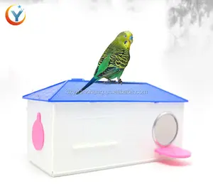 塑料材料鸟类仓鼠巢房子为宠物