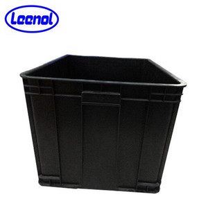 LN-1524323 ESD اليد صناديق بلاستيكية مكافحة ساكنة حاويات مع غطاء أسود اللون صب حقن ESD-صندوق الأمان قفص بلاستيك بن - Product Image 3
