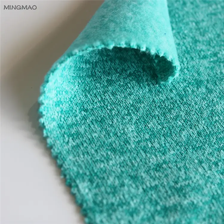 Hochwertiger 100% Polyester-Stricks toff für Pullover Großhandel Fleece-Stoff
