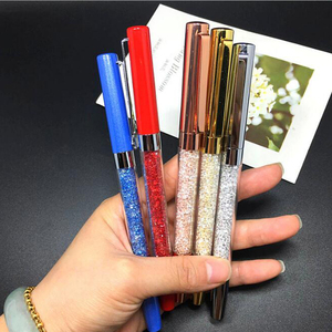 2025 Nhà Máy Ban Đầu Giá Tốt Nhất Pha Lê Bling Kim Cương Thời Trang Con Lăn Bóng Bút Nhà Sản Xuất - Product Image 4