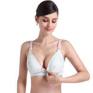 Reggiseno Allattamento Senza Ferretto <span class=keywords><strong>Taglie</strong></span> <span class=keywords><strong>Forti</strong></span> USA/UE per Donne in Gravidanza, con Bottoni Frontali, in Cotone Traspirante - Product Image 6