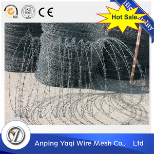 Prix usine 500 m rouleau taille galvanisé barbelé fil - Product Image 3
