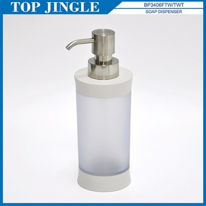 Pompe à savon liquide manuelle en forme de cylindre - Product Image 4