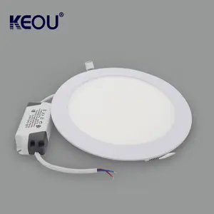 24W כיכר מואר LED שקוע תקרת לוח DownLight מנורת הנורה מגניב לבן