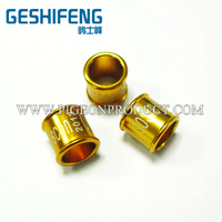 Geshifeng Anneau d'oiseau de course en aluminium roulé de 2mm à 22mm Taille intérieure Anneau d'oiseau personnalisé Anneau de pigeon en aluminium
