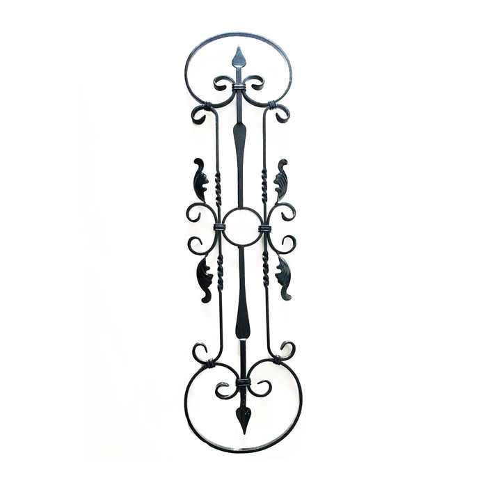 Decorazione Ferro Battuto Volute A S - 200x100mm - Per Ringhiere E Cancelli - Made In Italy - Foto 12