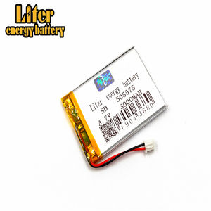 Штекер 2,5-2 P 505575 3000 mah 3,7 v перезаряжаемая lipo батарея солнечная литий-ионная полимерная литиевая батарея с PCM - Product Image 4