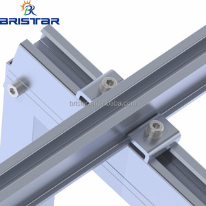 Nhôm Panel Năng Lượng Mặt Trời Đường Sắt Cố Định Kẹp Cho Pv Gắn Chân Đế - Product Image 3