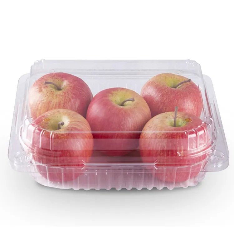 Usa e getta di plastica della frutta a conchiglia contenitore di imballaggio trasparente Blister, fresco, cibo da asporto scatola di imballaggio