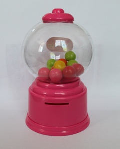 <span class=keywords><strong>Mini</strong></span> portatile di plastica a buon mercato Cinese <span class=keywords><strong>gumball</strong></span> Macchina