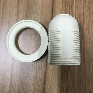 <span class=keywords><strong>Vintage</strong></span> <span class=keywords><strong>portalampada</strong></span> in bachelite E27 lampadina zoccolo di plastica luce del pendente accessori nero bianco - Product Image 6