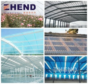 FRP Sóng Sợi Thủy Tinh Roof Bảng Điều Chỉnh GRP Gân Tấm - Product Image 5