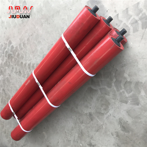 Q235 tabung pipa konveyor kembali Idler Roller Conveyor Roller 89mm * 1100mm - Product Image 2