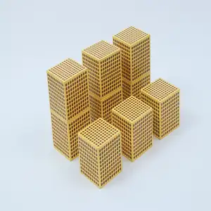 Wholesale Montessori Material Teaching Aids Educational Toys 9 Wooden Thousand Cubes Mathematics Material