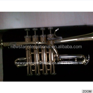 Piccolo trompeta BB tono instrumentos musicales (HTL-689) - Product Image 1