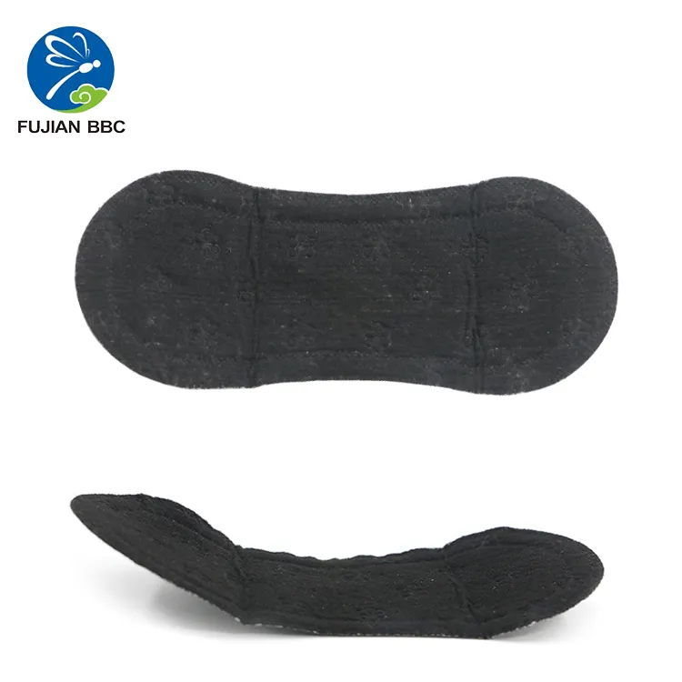 Disposable breathable cotton natural black panty liners manufacturer