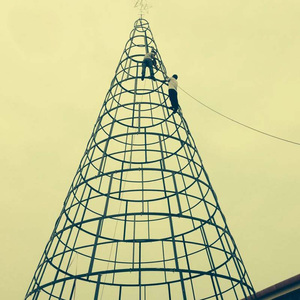 Cây Giáng Sinh Trang Trí Đèn Led Nhân Tạo 6 Mét Bằng PE Bán Sỉ - Product Image 4