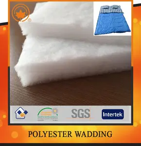 Aangepaste Batting Stof Ademend Warmer Watten Padding Polyester Thermische Watten Polyester Watten Voor Quilt