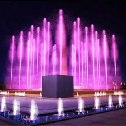 Декоративное светодиодное освещение музыкальный танцевальный пол сухой фонтан