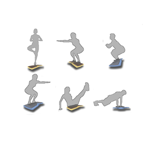 Tabla de Equilibrio Dinámica de Plástico para Yoga y Entrenamiento Físico - Equipo de Ejercicio Portátil, Duradero y Ecológico para el Hogar - Product Image 5