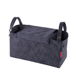 Pañal de bebé personalizado patrón Caddy bolsa con tapa, colgante de fieltro bebé saco de dormir cochecito Caddy - Product Image 2