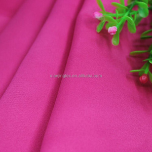 Giá Nhà Máy Chất Lượng Cao 94% Polyester 6% Spandex Sáng Bóng Căng Vải Satin Dày - Product Image 3