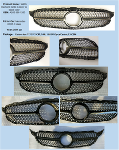 <span class=keywords><strong>Calandre</strong></span> <span class=keywords><strong>diamant</strong></span>ée pour Mercedes Benz W205 <span class=keywords><strong>AMG</strong></span> Sport A2058881260 - Product Image 3