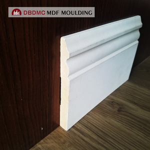 <span class=keywords><strong>Plinthe</strong></span> en <span class=keywords><strong>MDF</strong></span> blanc apprêté de style moderne, moulures PS, emballées sous film rétractable <span class=keywords><strong>sur</strong></span> palette pour une utilisation en intérieur, pour la décoration des hôtels - Product Image 3