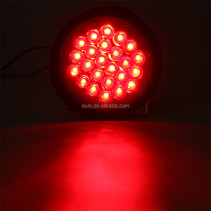 <span class=keywords><strong>Luce</strong></span> Circolare EURS Super Luminosa Rossa Bianca Gialla 0.24A 3.4W 12v 24 LED Fanale Posteriore per Camion - Product Image 5