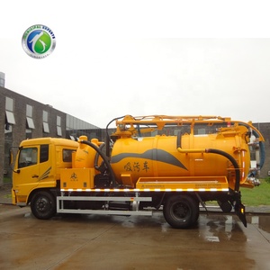 Haute pression Industrielle <span class=keywords><strong>Citerne</strong></span> Combiné D'aspiration et Jet de Nettoyage Des Eaux Usées <span class=keywords><strong>Camion</strong></span> <span class=keywords><strong>Camion</strong></span> Balayeuse Aspirateur - Product Image 3