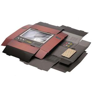 <span class=keywords><strong>Amplificateur</strong></span> Mini écran <span class=keywords><strong>TV</strong></span> 12 pouces en bois, bricolage pour téléphone portable - Product Image 2