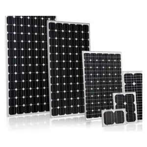 OEM ODM可用单晶硅80w 100w 120w 140w 160w 180w 200w家用太阳能电池板套件