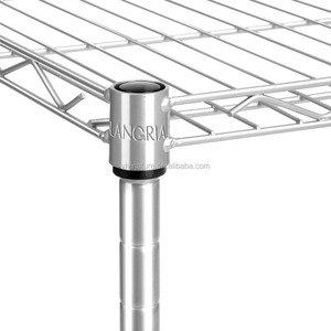 Étagère de rangement en acier chromé de haute qualité pour étagère de salle de bain et de cuisine à 3 niveaux - Product Image 6