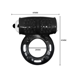 Cockring Wasserdichtes vibrierendes Sexspielzeug Vibrator mit mehreren Modi für länger anhaltende Erektionen - Product Image 4