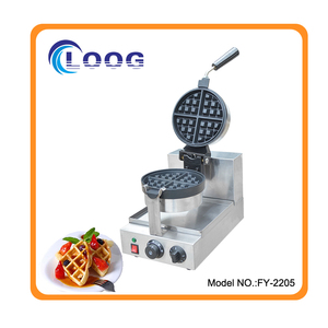 2016 flip Portátil waflera hierro antiadherente wafflemaker comercial - Product Image 1