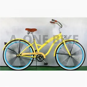 Nhà Cung Cấp Tốt Chopper 26 Inch Bãi Biển Phụ Nữ Cruiser Xe Đạp