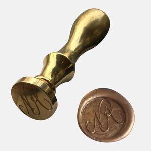<strong>Metal</strong> Handle Sealing Wax Antique <strong>Stamp</strong>, Copper Sealing Wax clear <strong>Stamps</strong> - Product Image 2